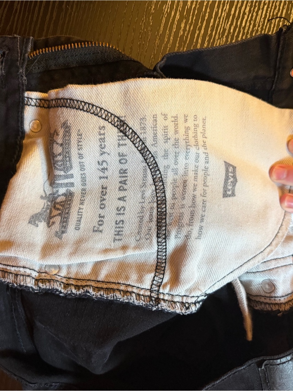 Men's Levi’s 28X29 Skinny Jeans in Black - Slim Fit - Picture 8 of 12